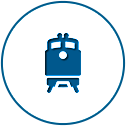 Железнодорожным транспортом
